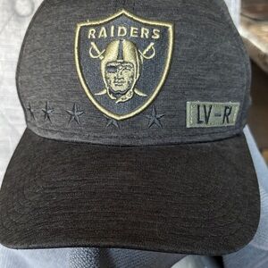 NFL Raiders Black and Gold Cap